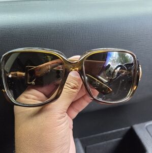 Gucci Tortoise Bamboo Horsebit Sunglasses GG2969/S FRAME ONLY No Case
